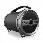 Wholesale Big Size Loud Drum Style Bluetooth Wireless Speaker (Black)